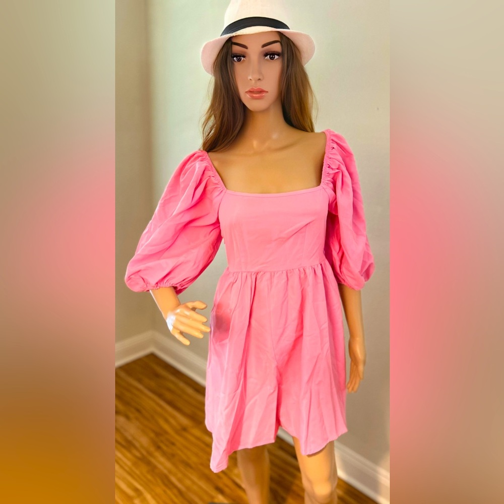 Cutest pink dress. BRAND NEW